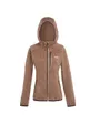 Polaire zip à capuche Femme WMS HOOD NEWHILL Marron