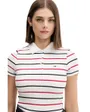Polo Femme Slim Rib Court