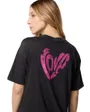 T-shirt Femme Pceloise Washed Print Tee