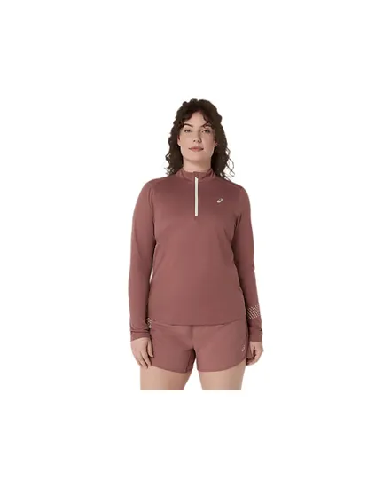 Haut Running Femme ICON 1 2 ZIP LS TOP