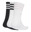 Lot de 3 paires de chaussettes 3S CREW S 3P Blanc