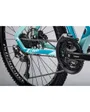 VTT semi rigide Femme LANAO UNIVERSAL Menthe/Bleu