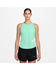Débardeur Femme W NK TEMPO SWSH HBR DF TANK Vert