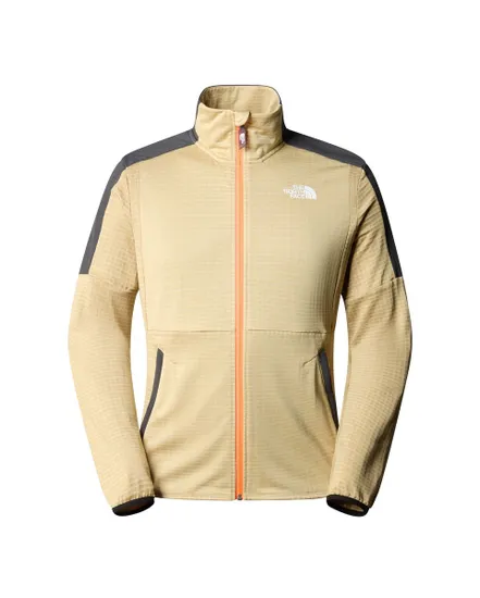 Veste Homme M MIDDLE ROCK FZ FLEECE Beige