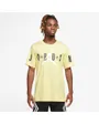 T-shirt manches courtes Homme M J JD AIR STRETCH SS CREW Jaune