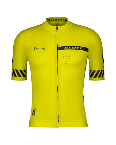 Maillot manches courtes Homme RC PRO Jaune/Noir