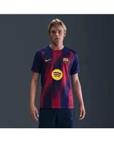 Maillot de football Homme FC Barcelone Domicile 2025/2026 Stadium Bleu