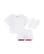 Ensemble de football Bébé PSG INF NK DF KIT STAD CRRAGAW Blanc