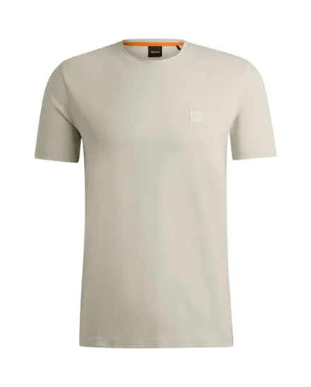 T-shirt col rond Homme TALES Beige Clair