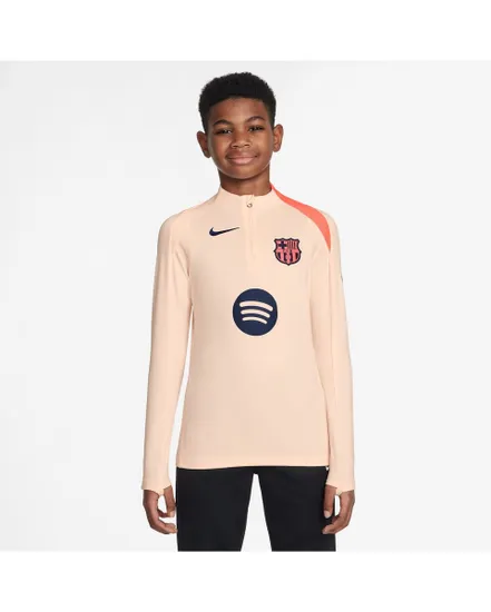 Haut d'entrainement Enfant plus agé FCB YNK DF STRK DRILL TOP K 3R Orange