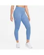 Legging Femme W NK DF FST MR 7/8 TGHT SW HBR Bleu