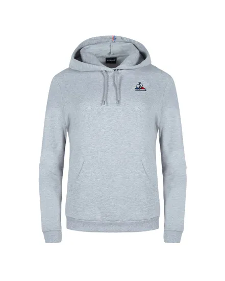 Sweatshirt à capuche manches longues Femme ESS HOODY N 1 W Gris