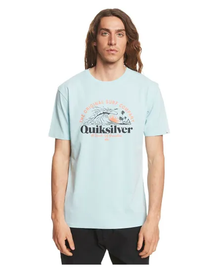 T-shirt manches courtes Homme SUNSET WAVE SS Bleu