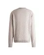 Pull col rond Homme ATLAPECO Beige Clair