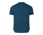 Maillot manches courtes Homme LOOP ZIPPED Bleu