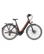 Vélo électrique urbain Unisexe ISWAN 6 iP432 T45/S Marron Châtaigne