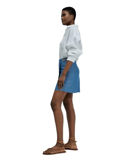 Jupe-Culotte Femme Skort Lightdenim Salsa