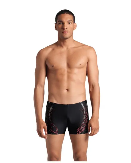 Short de bain Homme MEN S SWIM SHORT GRAPHIC Noir