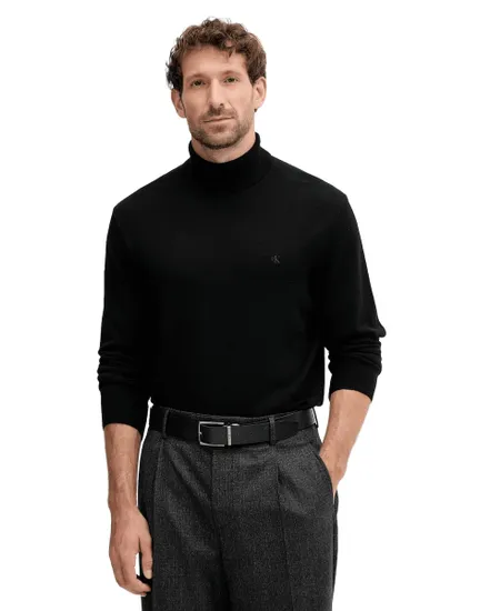 Pull Col Roulé Homme Merino Calvin Klein