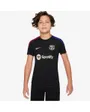 Maillot Enfant plus âgé FCB YNK DF STRK SS TOP K Noir