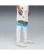 Short de football Enfant OM SHORTS REPLICA JR Blanc