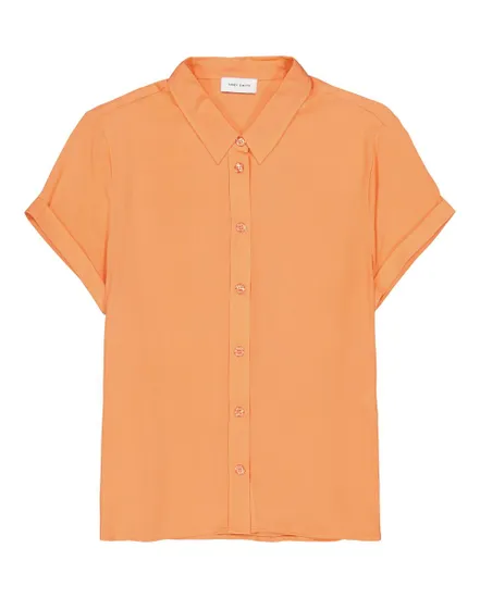 Chemise manches courtes Femme C-ELLIE Orange