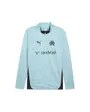 Haut d'entrainement Homme OM TRAINING 1/4 ZIP Bleu