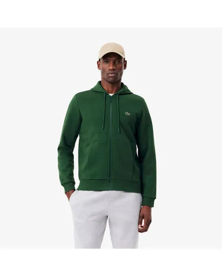 Sweat zip à capuche Homme MEN S FLEECE Vert