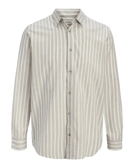 Chemise Homme JJHenry Mix Slub LS