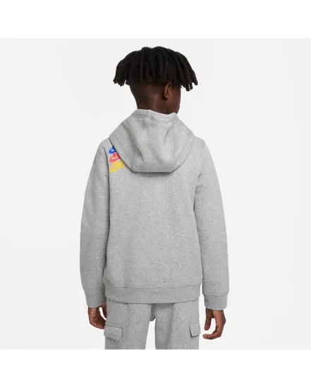 Sweat a capuche manches longues Enfant B NSW SI FLC PO HOODIE BB Gris