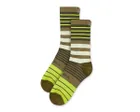 Chaussettes Homme BLOCK Vert Tweed