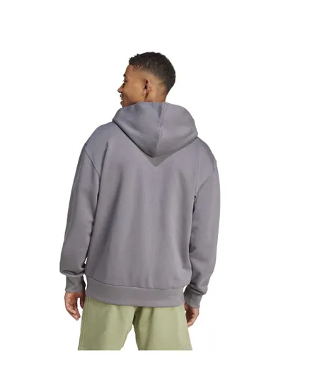 Sweat à capuche Homme M A SZN FL FZ Gris