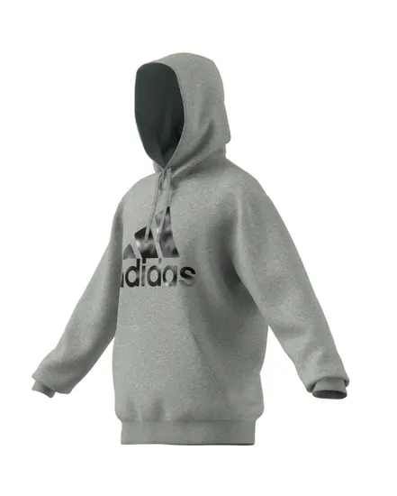 Sweatshirt à capuche Homme M CAMO HD Gris