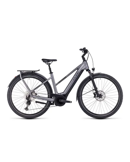 Vélo électrique trekking Femme TOURING HYBRID EXC 625 Gris