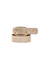 Ceinture Homme Salsa Cuir Micro Pierres Doré