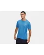 T-Shirt Homme UA TECH TEXTURED SS Bleu