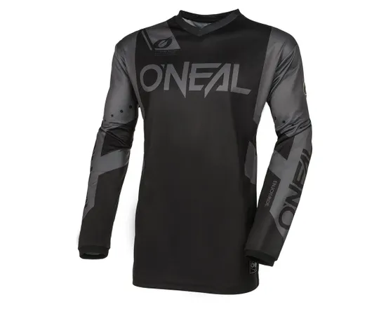 Maillot manches longues Homme ELEMENT RACEWEAR Noir/Gris