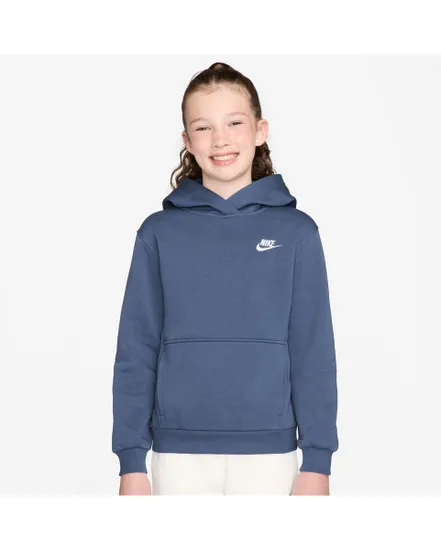 Sweat à capuche Enfant plus agé K NSW CLUB FLC HDY LBR Bleu