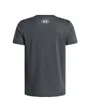 T-shirt Enfant UA TECH VENT JACQUARD SS Noir