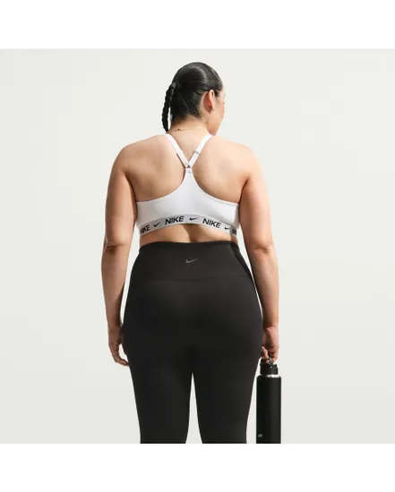 Brassière Femme W NK DF INDY LGT SPT BRA Blanc