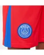 Short de football Enfant plus agé PSG Y NK DF SHORT STAD 3R Rouge