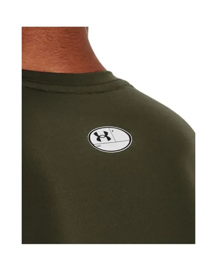 T-shirt Homme UA HG ARMOUR COMP SS Vert