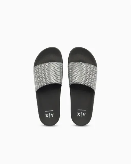 Claquettes Homme Noir