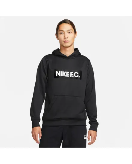 Sweatshirt à capuche manches longues Homme M NK DF FC LIBERO HOODIE Noir