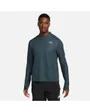 T-shirt manches longues Homme M NK DF TRAIL LS TOP Vert