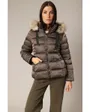 Doudoune à capuche Femme GINNIE JK W Marron