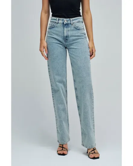 Jean Femme JEANS TRUE STRAIGHT BASIC Bleu
