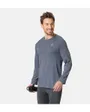 T-shirt manches longues Homme T-SHIRT CREW NECK L/S ESSENTIAL SEAMLESS Gris