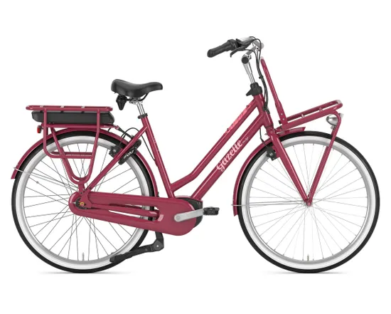 Vélo électrique urbain Femme MISS GRACE C7 HMB 500WH Rouge Corail