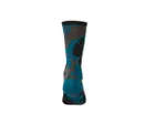 Chaussettes Unisexe MTB PERFORMANCE CAMO Gris/Bleu/Noir